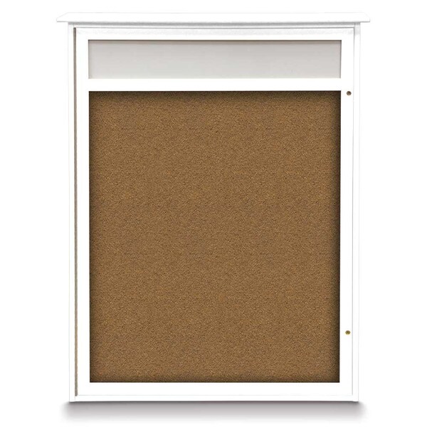 Triple Door Enclosed Indoor Letterboard